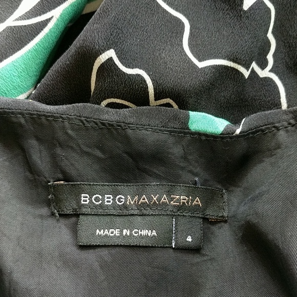 BCBG silk summer floral dress - Picture 6 of 7